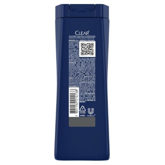 Shampoo Clear Men Limpeza Diaria 2X1 400 Ml