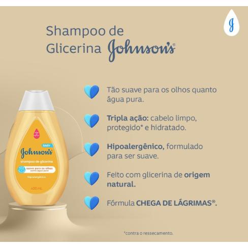 Shampoo Johnson S Baby 400ml