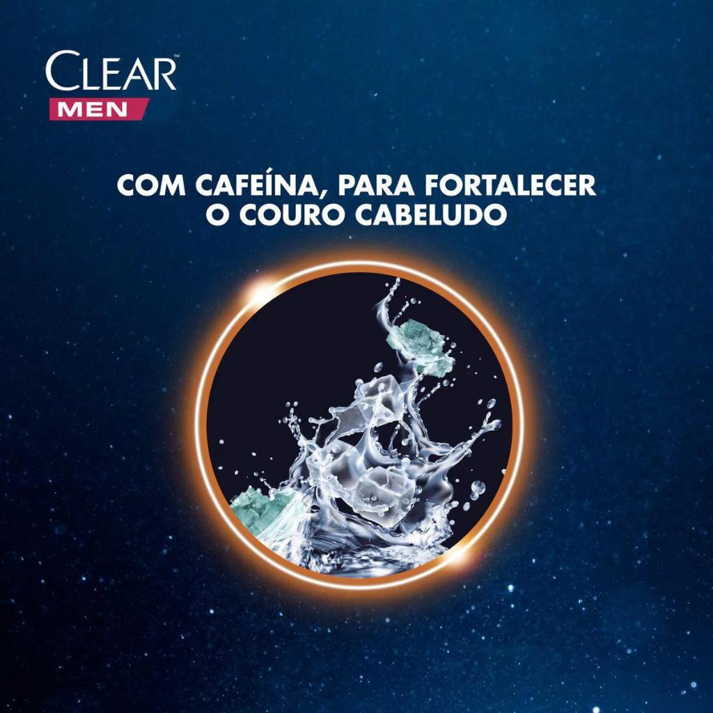 Shampoo Clear Men Anticaspa Queda Control 200ml