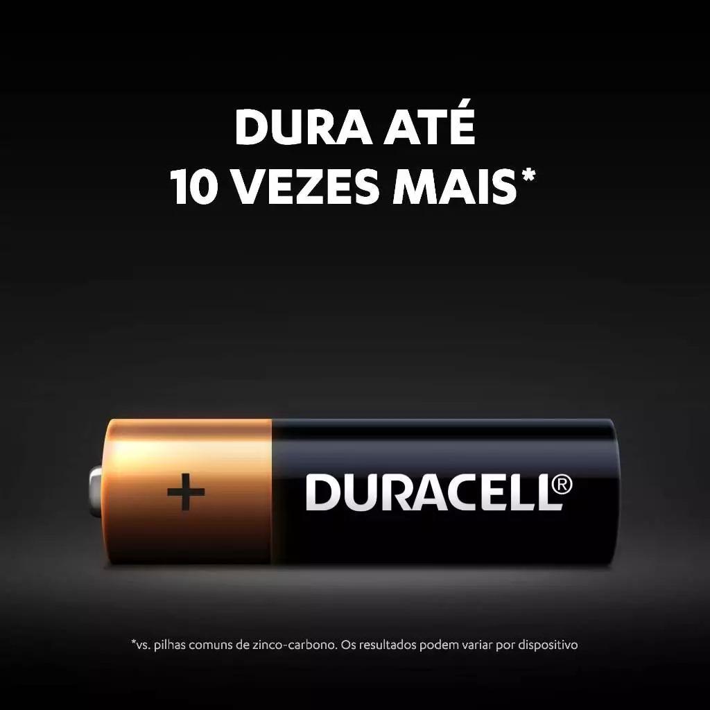 Pilha Alcalina Duracell Palito Aaa Com 4 Unidades