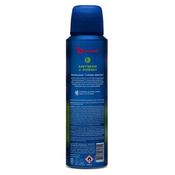 Desodorante Masculino Bozzano Fresh Aerosol 150ml
