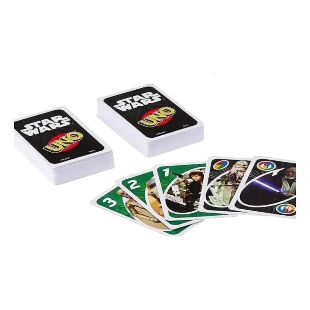 Jogo De Cartas Uno Star Wars - Mattel Gpp00