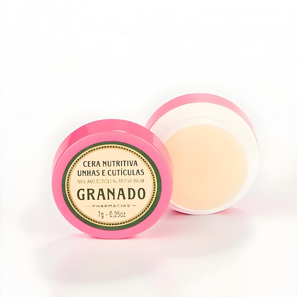 Cera Nutritiva Unhas E Cutículas Pink Granado 7g