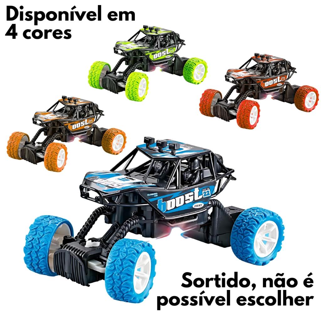 Carrinho Controle Remoto Grande Jipe Carro Off Road Com Pilha Incluso