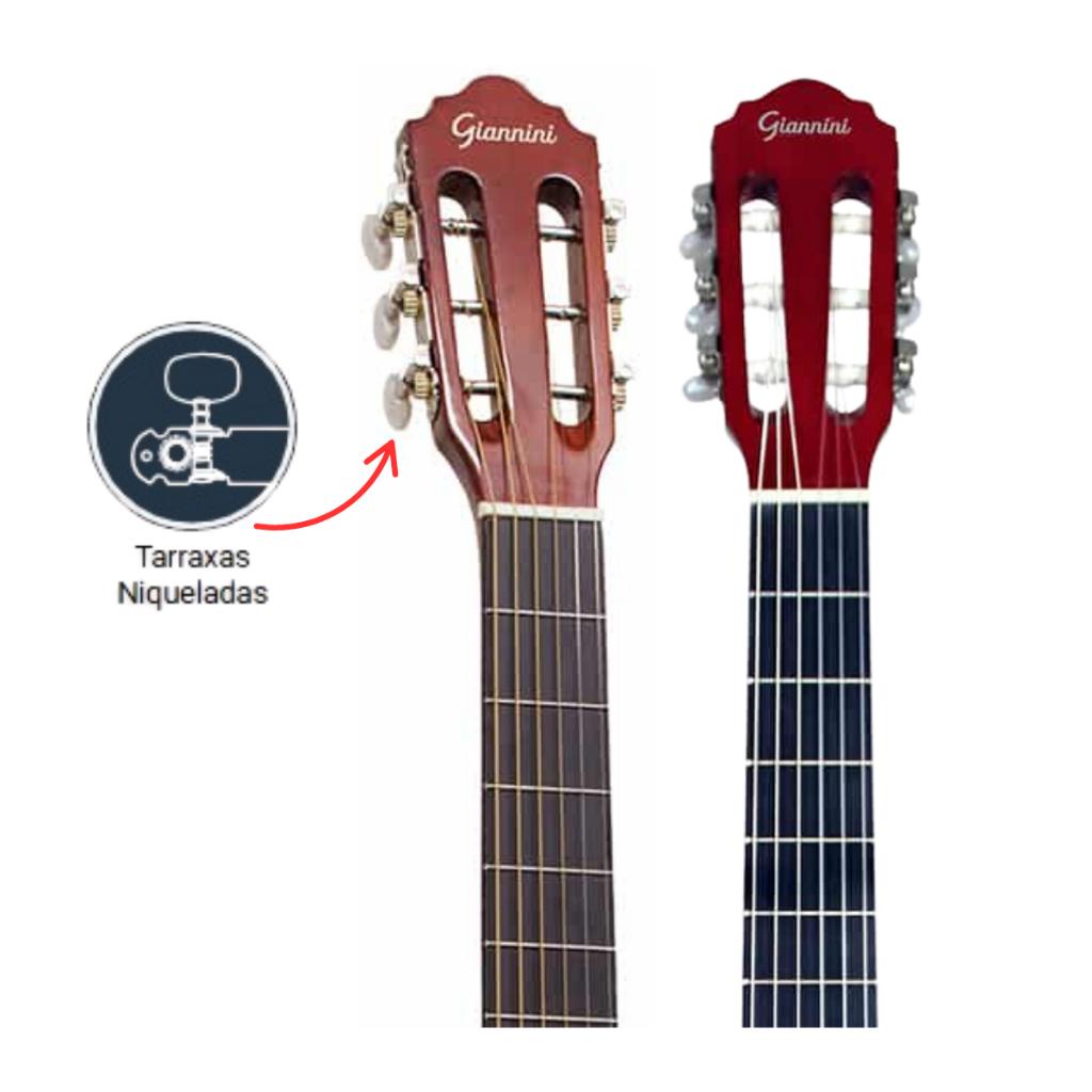 Violão Clássico Giannini Start N-14 N Natural Brilhante