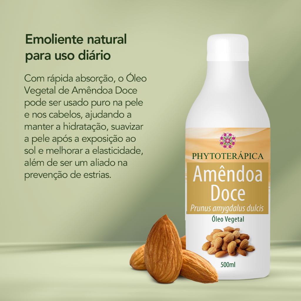 Phytoterápica Óleo Amêndoa Doce 500ml - Hidratação Profunda E Elasticidade Natural