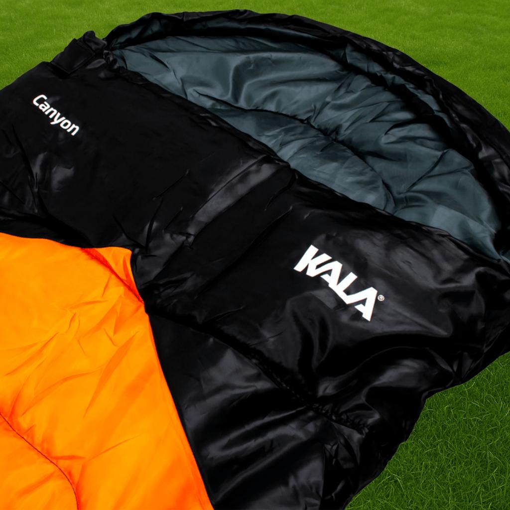 Saco De Dormir Camping Poliéster 5-12ºc Capuz Viagem Trilha Aventura Inverno Portátil Leve Compacto Resistente Durável