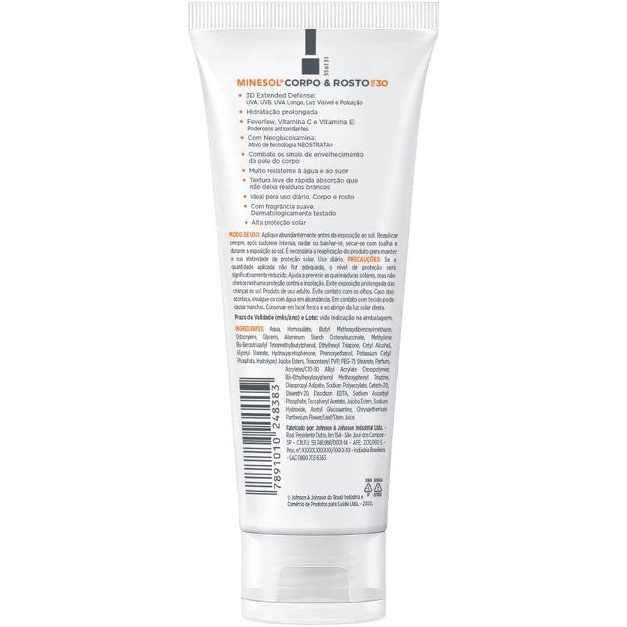 Protetor Solar Corpo E Rosto Neostrata Minesol Fps30
