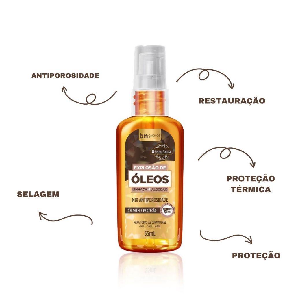 Óleo Capilar Finalizador Explosão De Óleos 55ml Bn.cachos