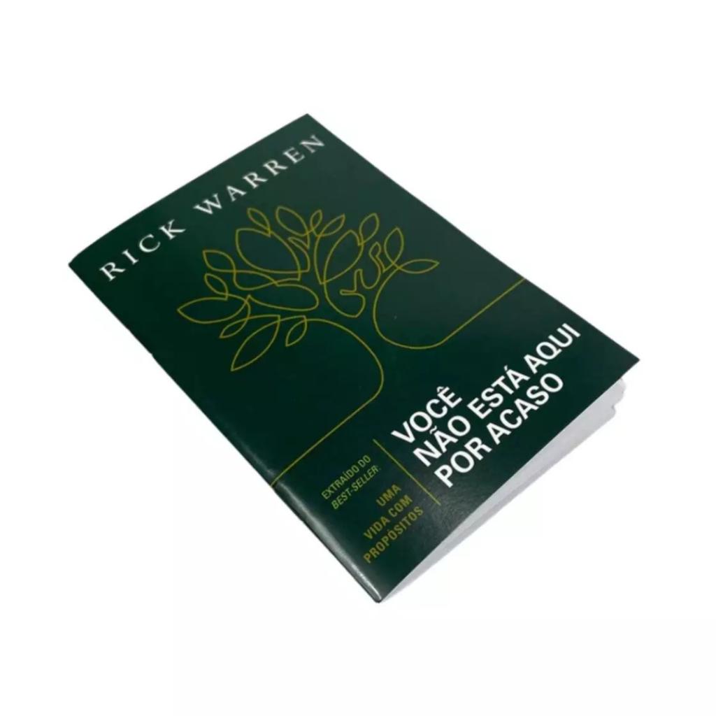 Você Não Está Aqui Por Acaso Livreto Rick Warren