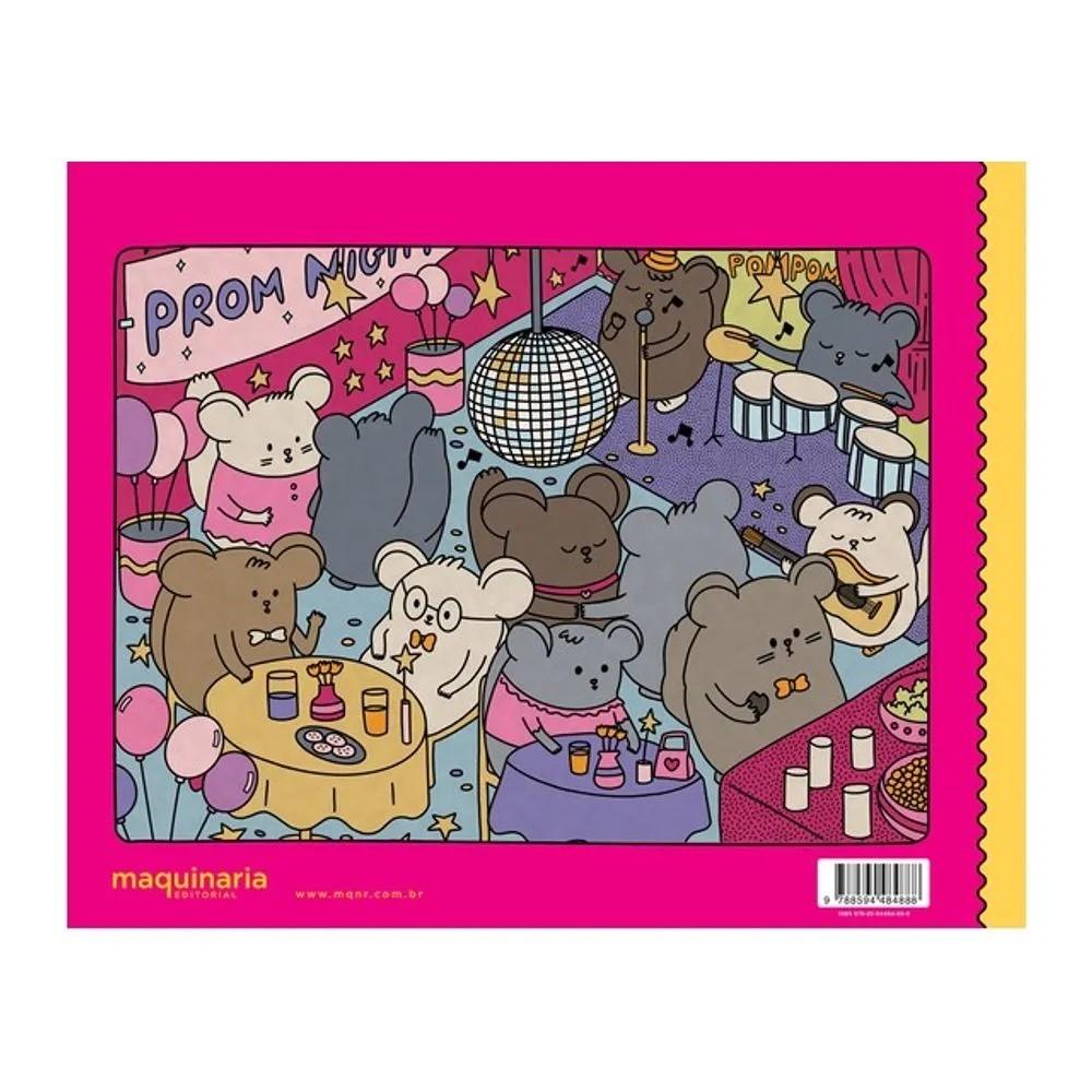 Pompom Amigos Livro De Colorir Mih Tanino Lila Cruz