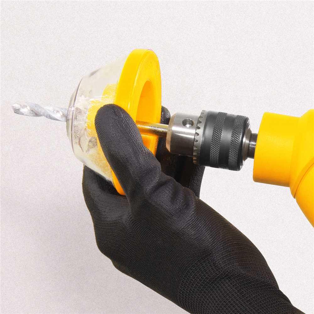 Coletor De Pó E Poeira Portátil Profissional Para Furadeira Fácil Uso Acessório Adaptador Para Broca