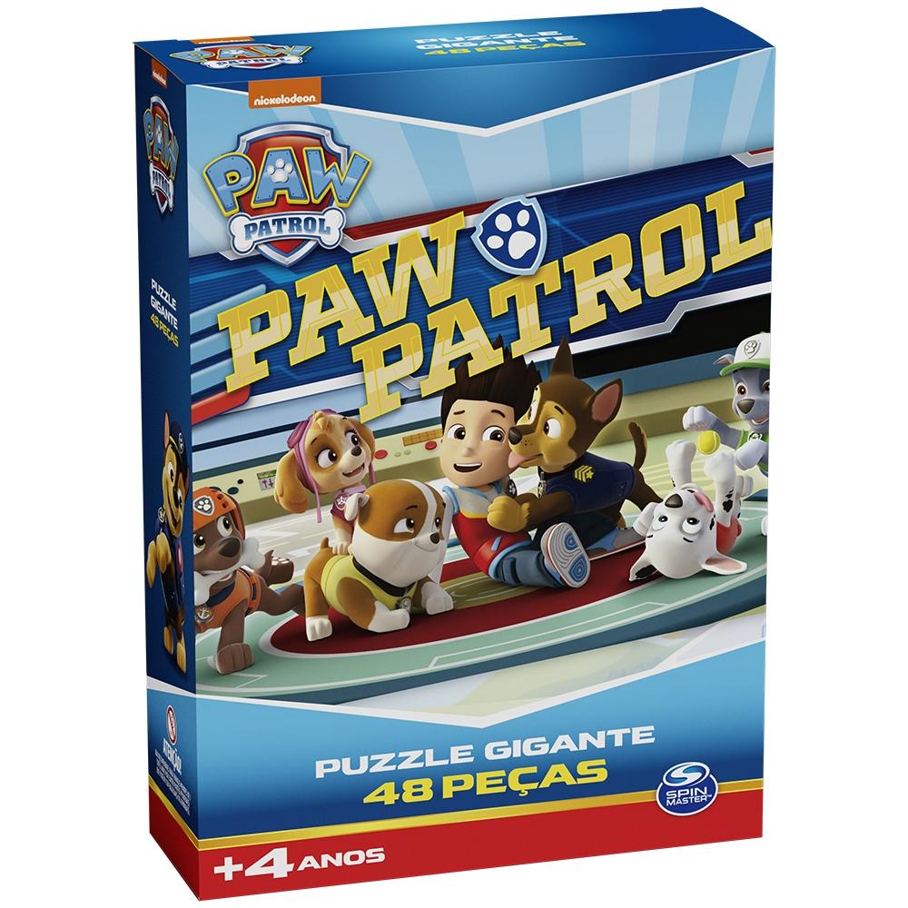 Puzzle Gigante 48 Peças Patrulha Canina