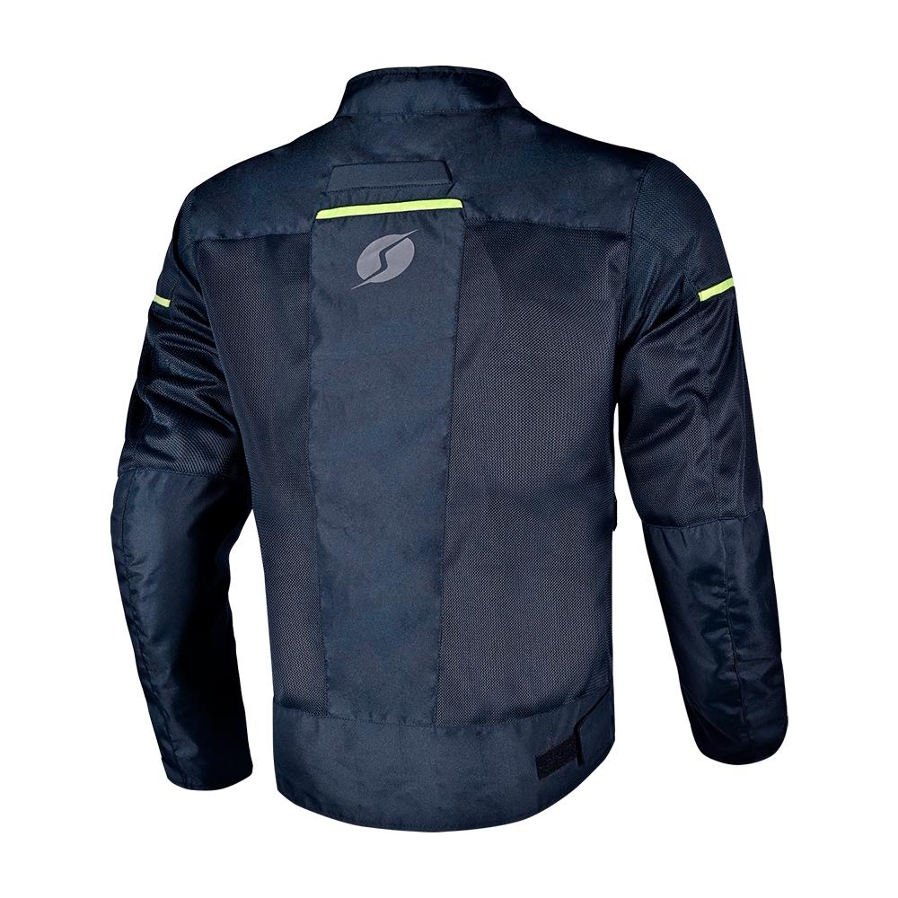 Jaqueta Moto Motoqueiro Motociclista Ventilada Masculina Azul Marinho Com Proteção Estilo X11 Piloto Lançamento