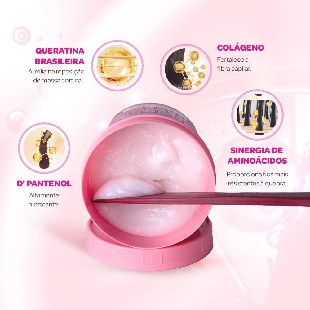 Máscara ULTRA Hidratante Desmaia Cabelo Forever Liss 200g