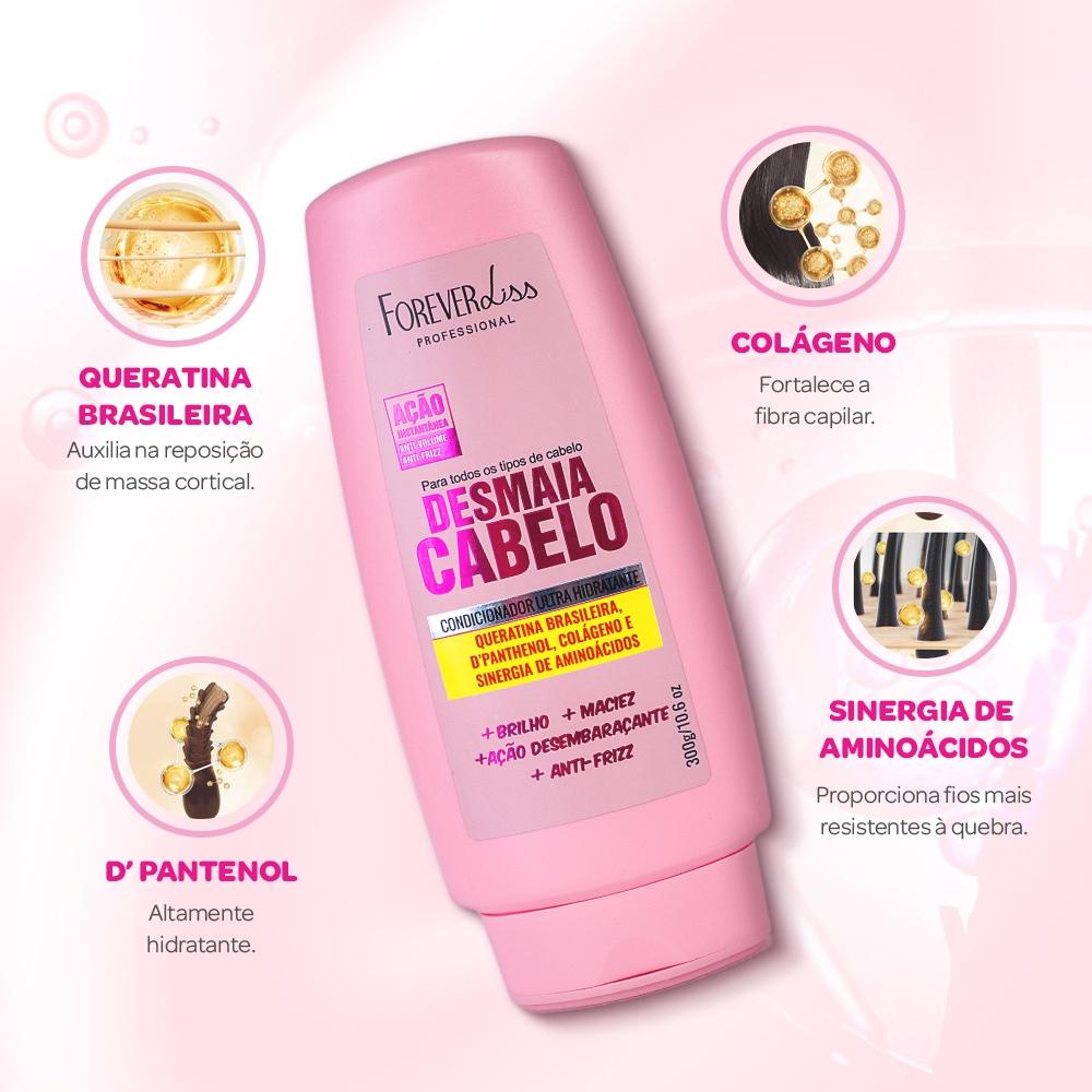 Condicionador Desmaia Cabelo Forever Liss 300G