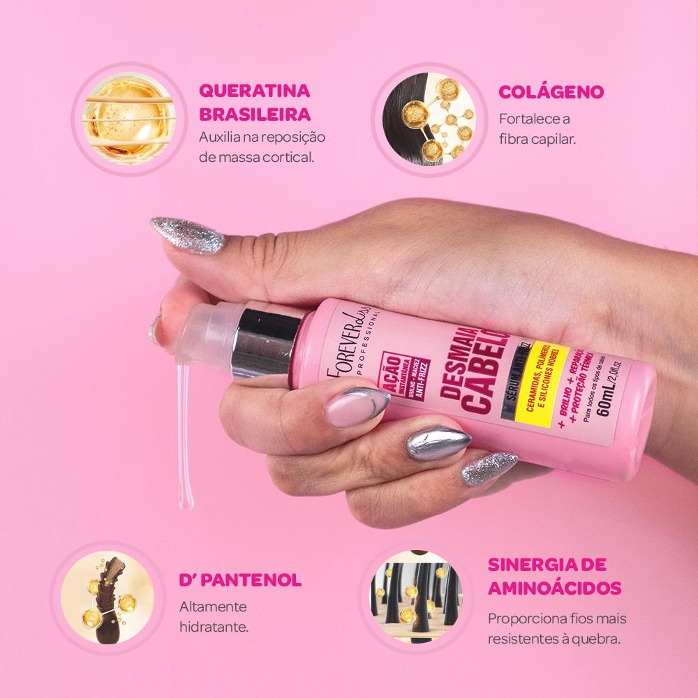 Sérum Desmaia Cabelo Forever Liss 60ml
