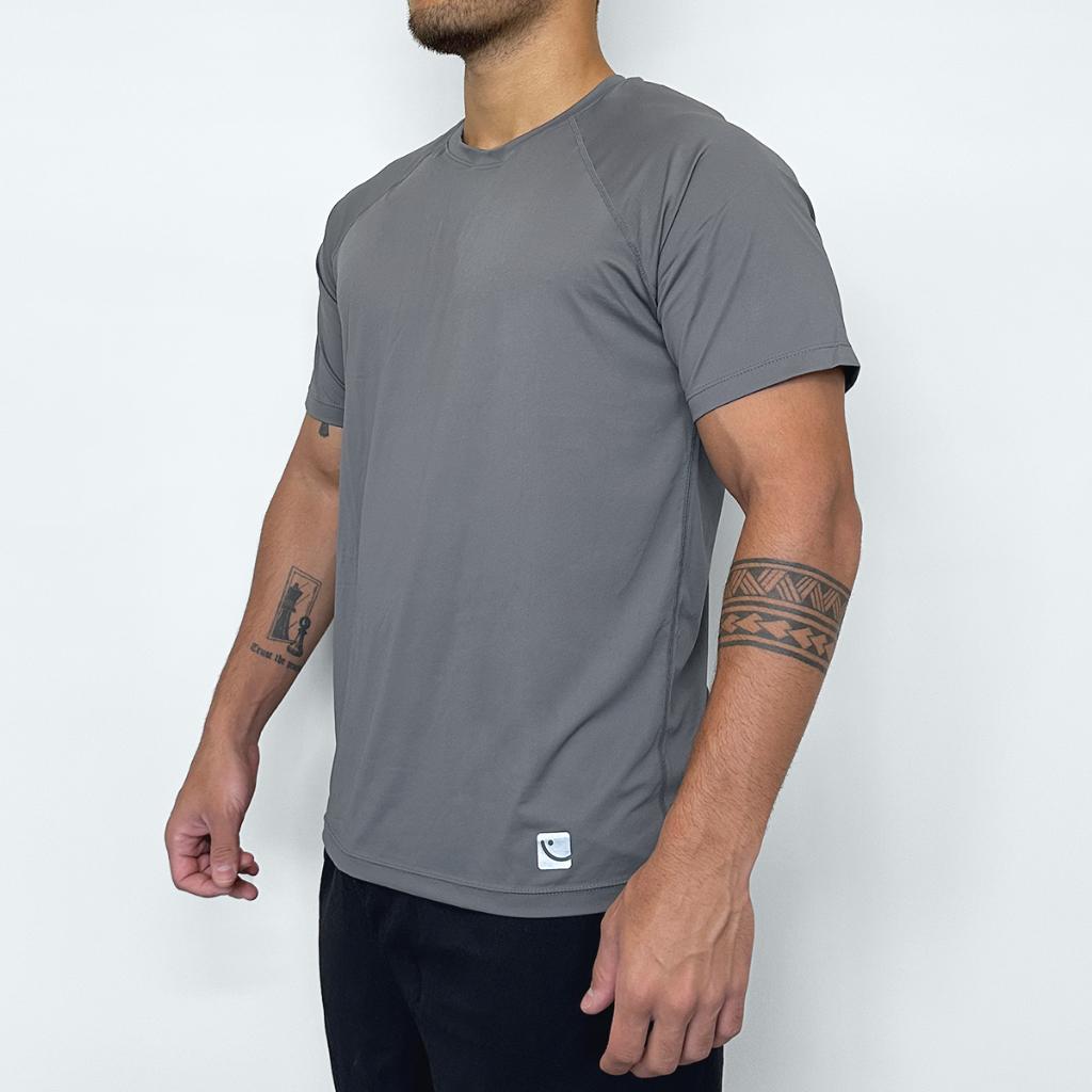 Camiseta Masculina Poliamida Malha Fria Proteção Uv+ Treino Academia Fitness Usee Brasil