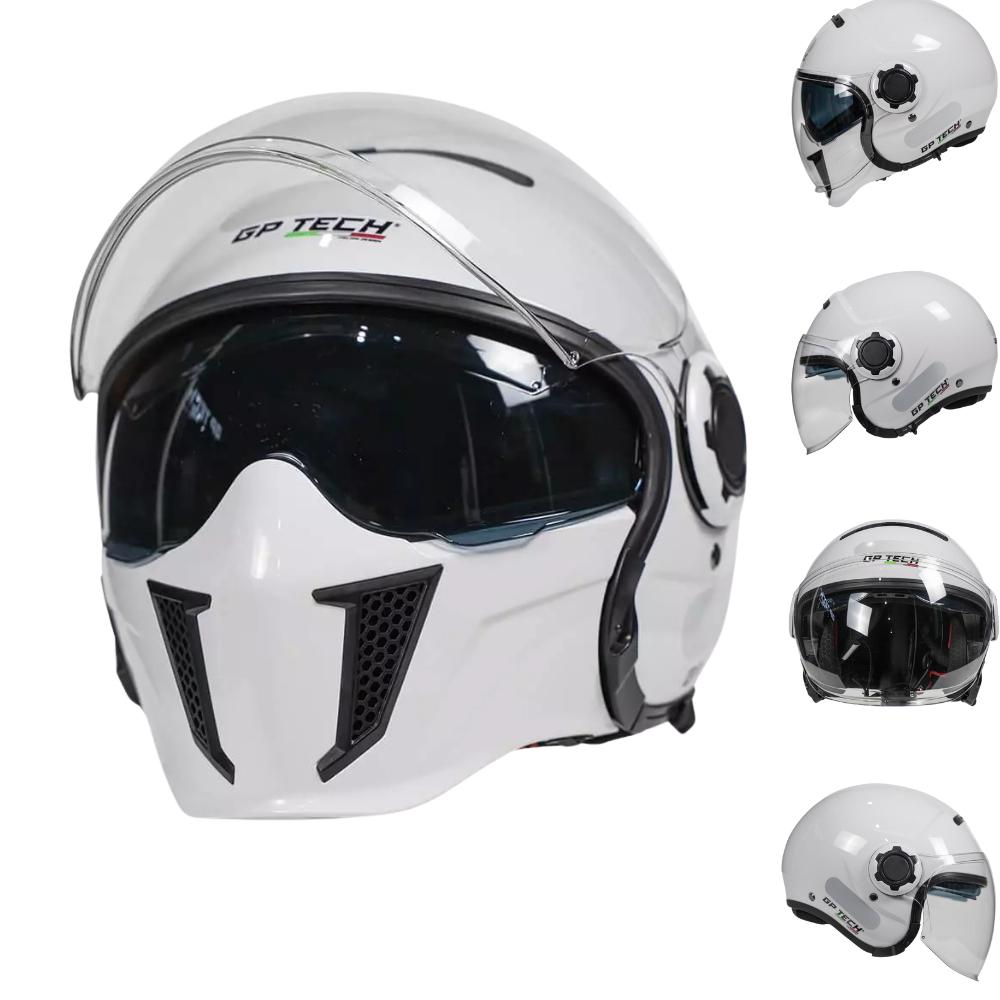 Capacete Gp Tech Zoom Queixo Removível