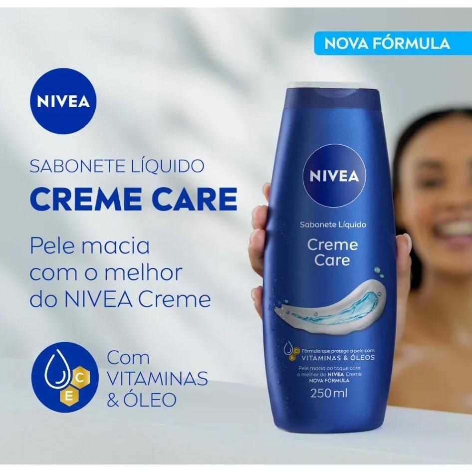 Sabonete Líquido Creme Care 250ml Nivea