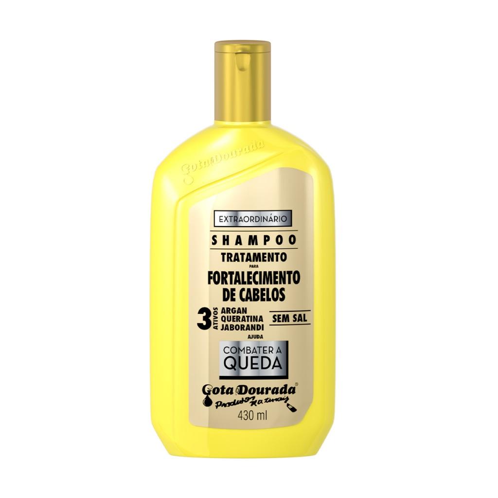 Shampoo E Condicionador Extraordinário Gota Dourada - Embalagem Econômica De 430ml Cada