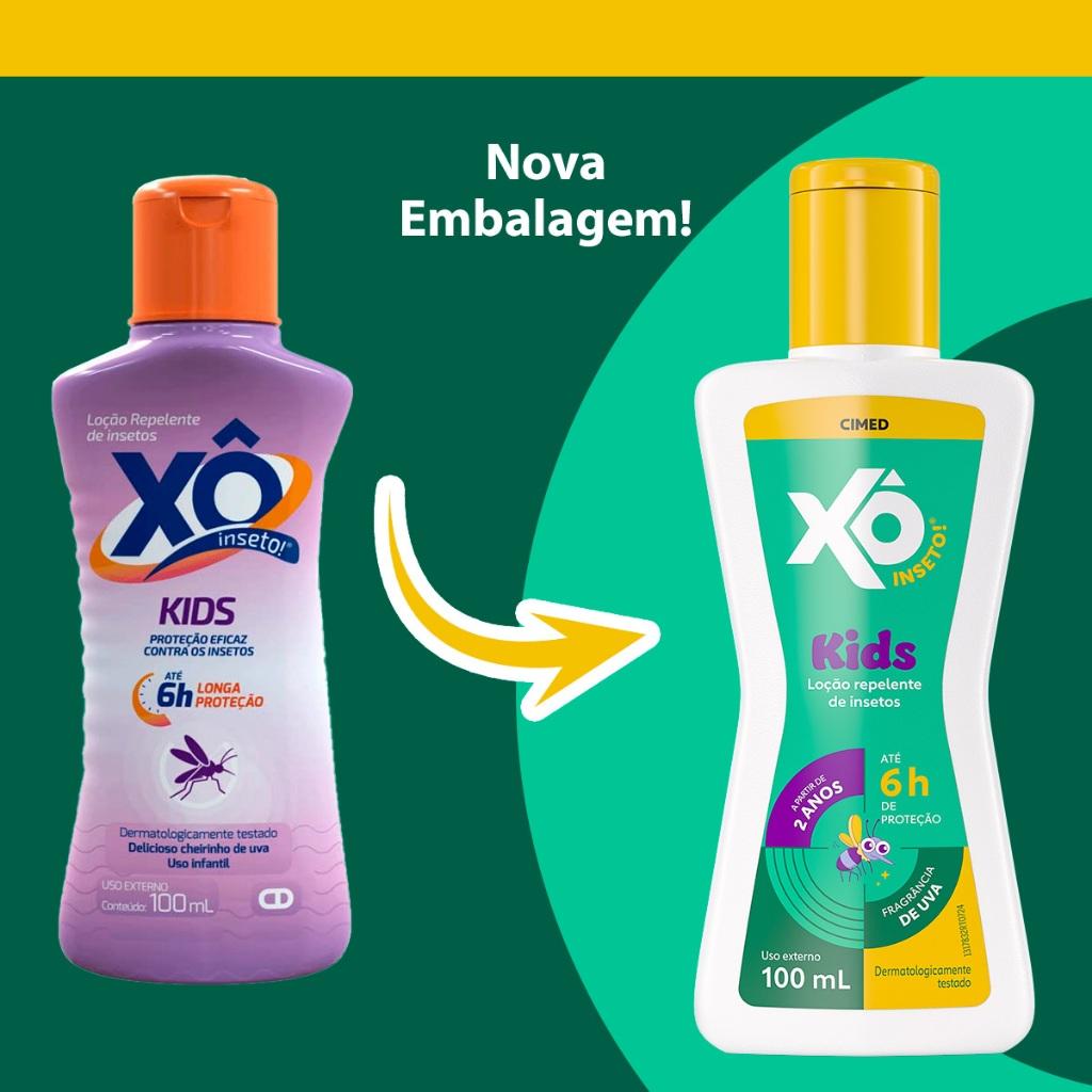 Kit 2 Und Xô Inseto Kids Loção 100ml