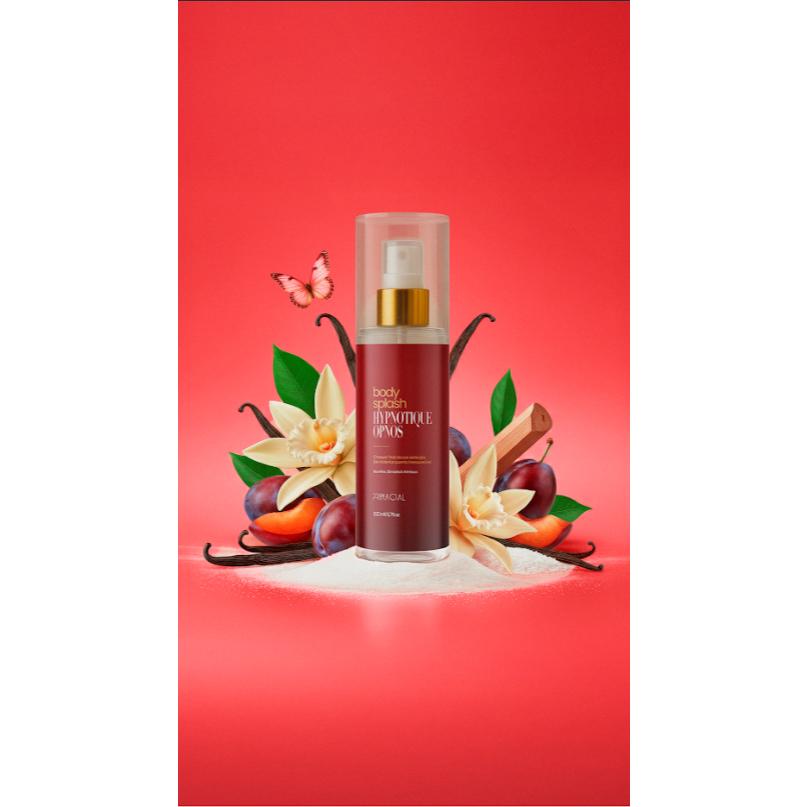 Kit Perfume 30ml + Body Splash 200ml Hypnotique Opnos By Primacial - Fragrância Oriental Com Notas De Damasco