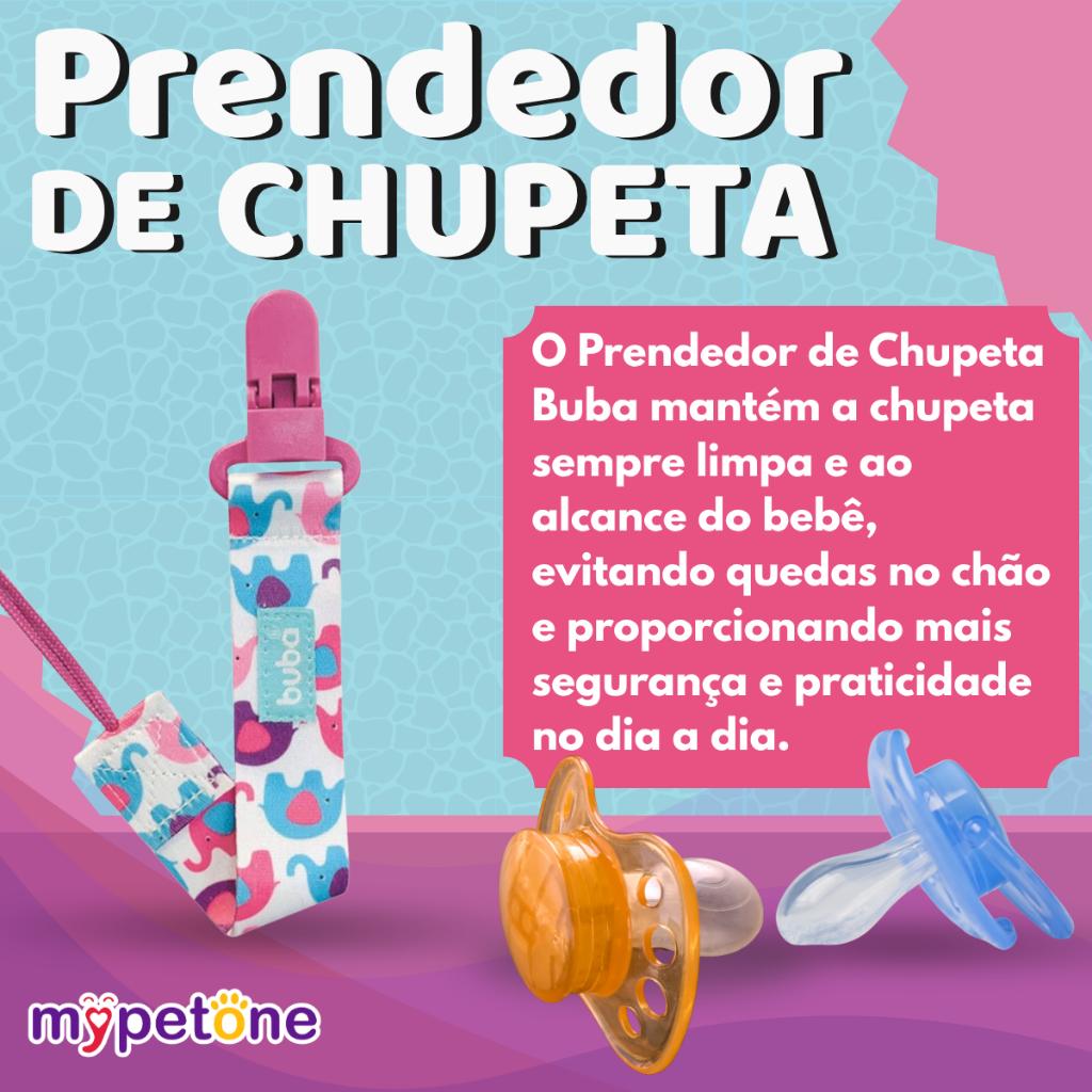 Prendedor De Chupeta Buba