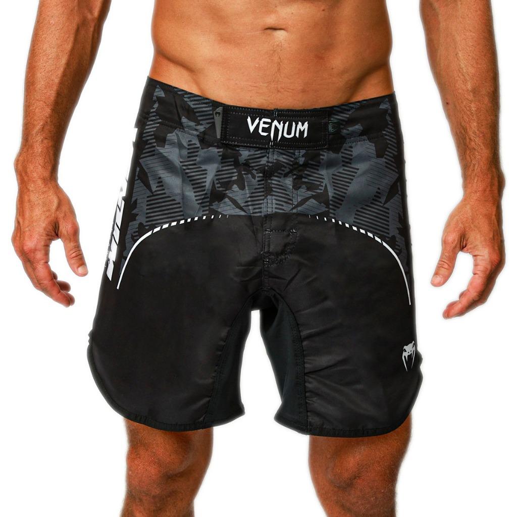 Short Boxe Venum Power Energy Mma Bermuda Muay Thai Bjj Preto