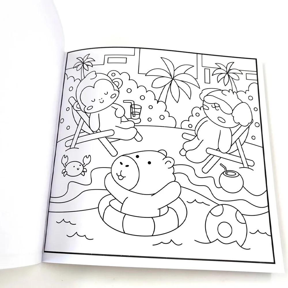 Livro De Colorir Sunny Days Capa Flexivel