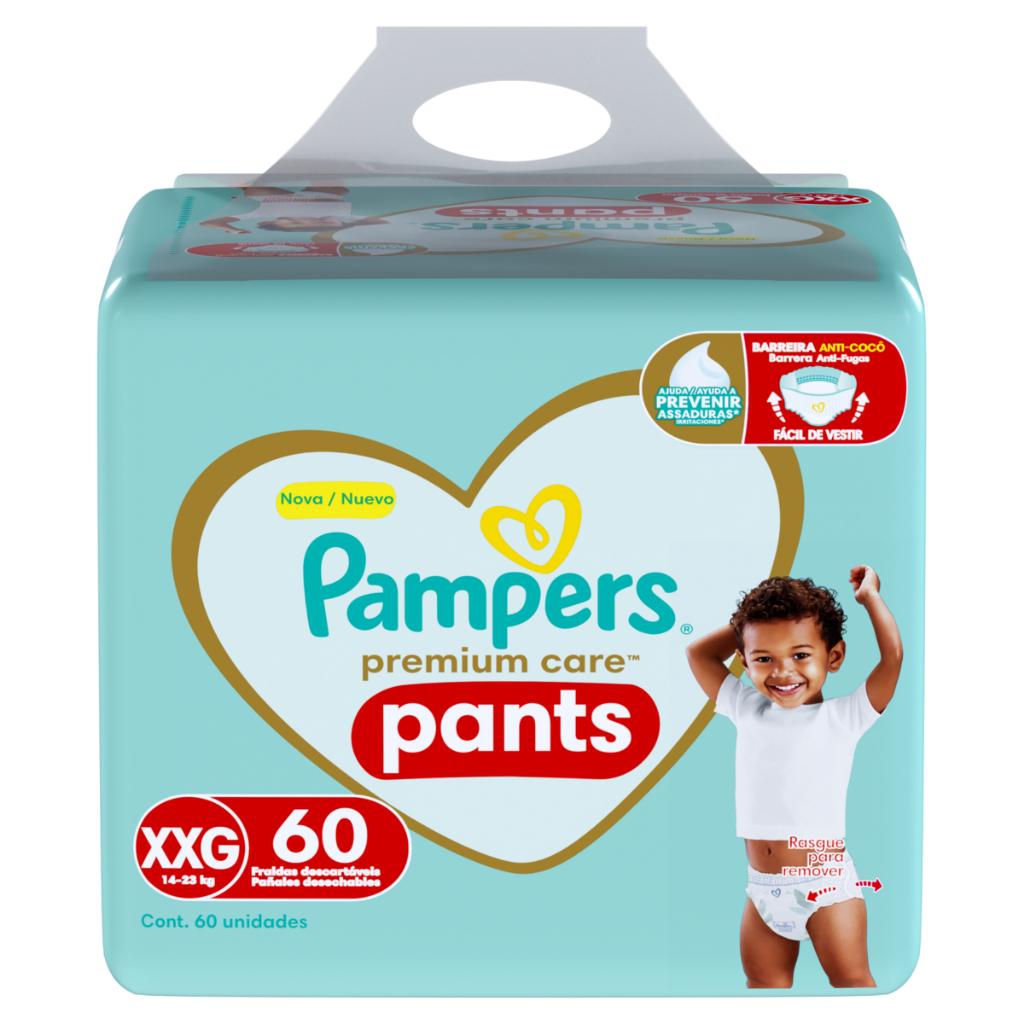 Fralda Pampers Pants Premium Care Jumbo Xxg 60 Unidades