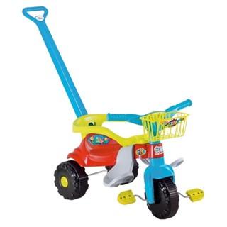 Triciclo Infantil Tico Pets Com Haste Para Crianças Removível Magic Toys