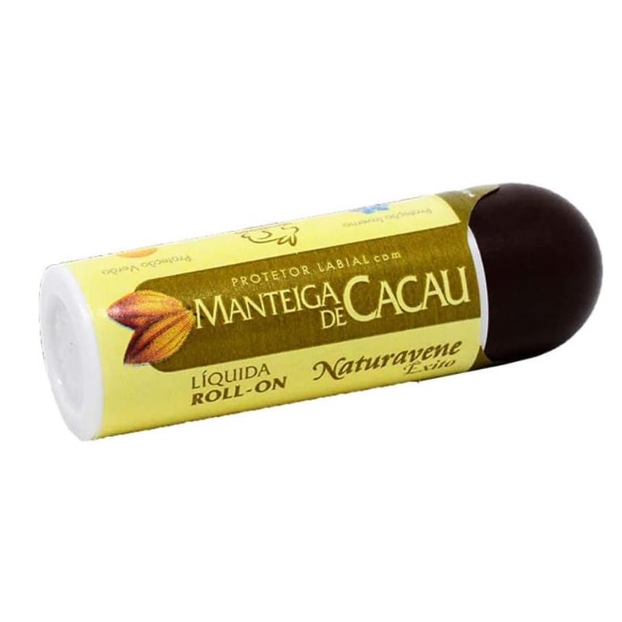 Manteiga De Cacau Naturavene Roll-on Hidratação E Proteção Labial