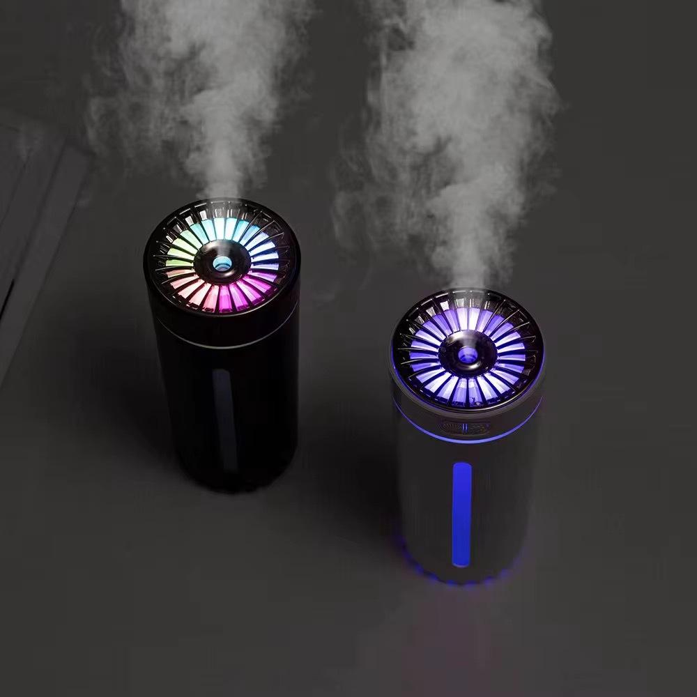 Umidificador De Ar Portátil Ultrassônico Silencioso 5V USB On-um613 LED Decorativo