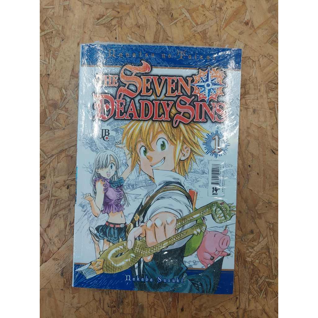Mangá - The Seven Deadly Sins - Vol. 1 - Novo/lacrado