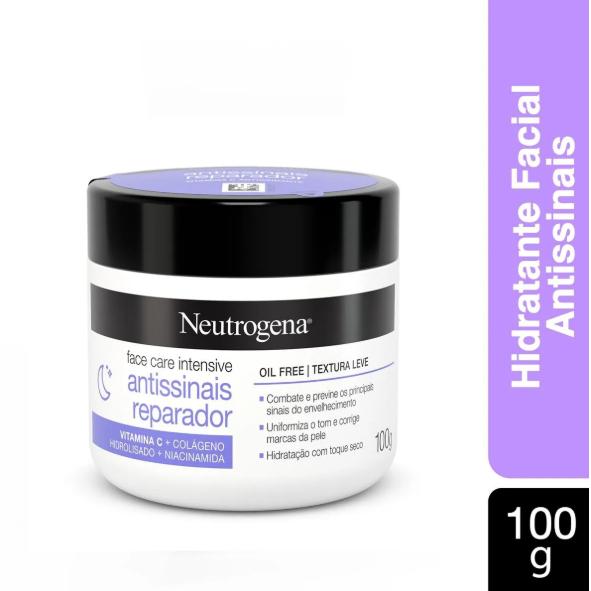 Creme Facial Neutrogena Face Care Antissinais Reparador 100g