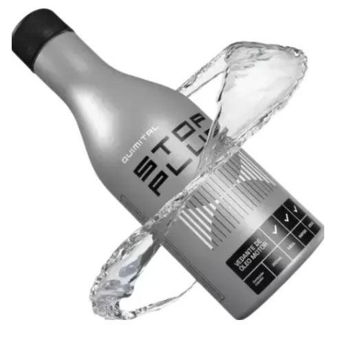 Veda Vazamentos De Óleo Motor Moto Stop PLUS Quimital 60ml