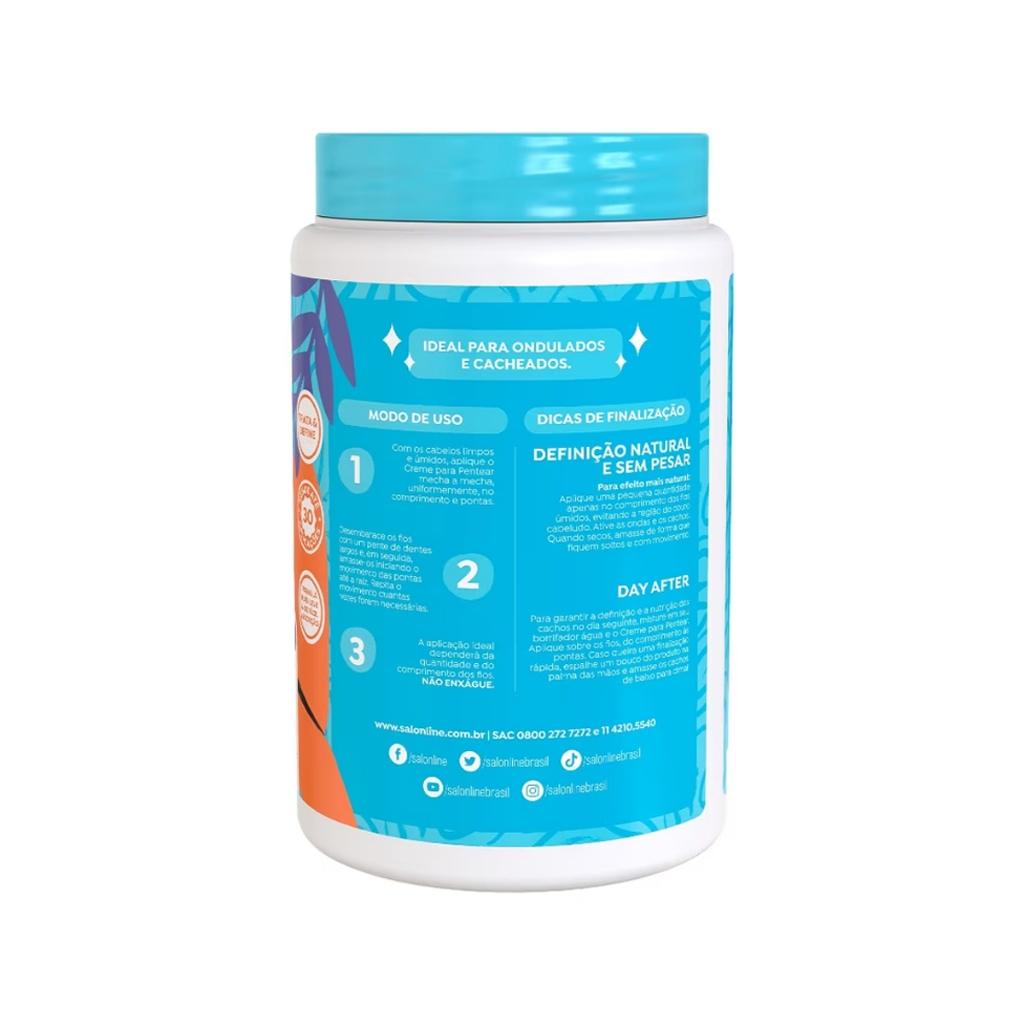 Creme Para Pentear Definição Natural Salon Line 1KG