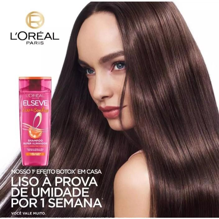 Shampoo Liso Dos Sonhos Super Alinhador Elseve L Oréal Paris 200ml