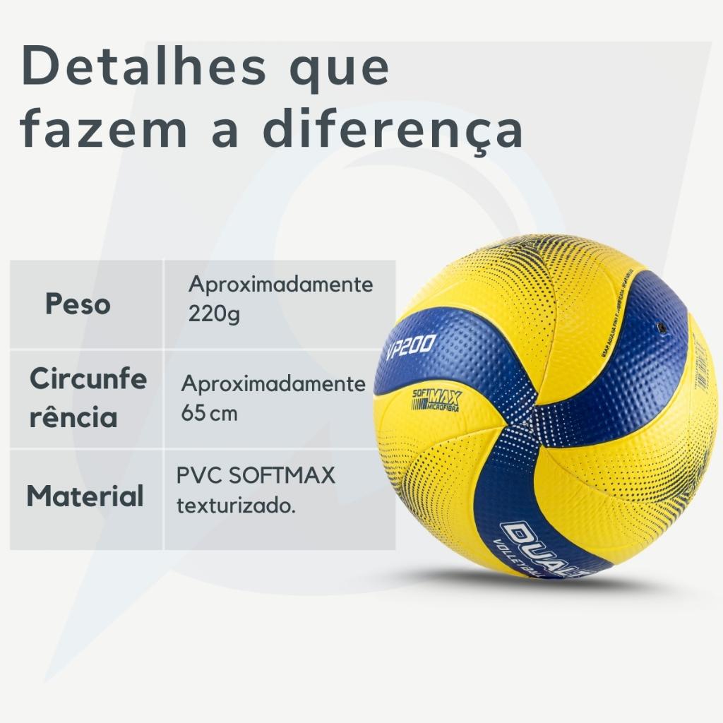 Bola Volei Vp 200 Para Quadra Areia Indoor Outdoor Adulto E Infantil Tamanho Padrão Oficial