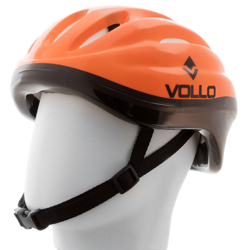 Capacete Pequeno Laranja Vollo