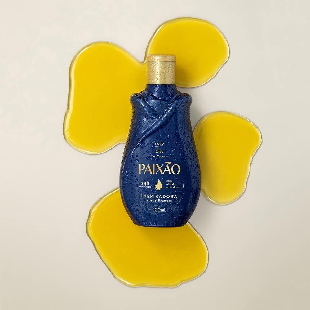 Óleo Desodorante Corporal Paixão Amêndoas Inspiradora 200ml