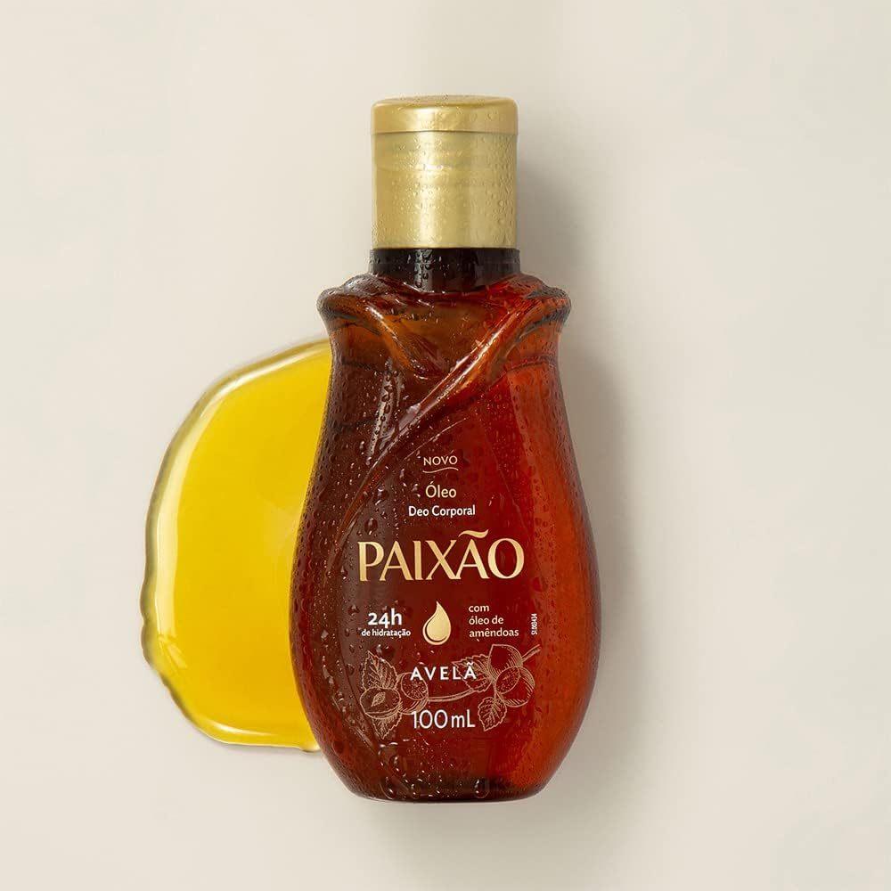 Óleo Desodorante Corporal Paixão Amêndoas Com Avelã 100ml