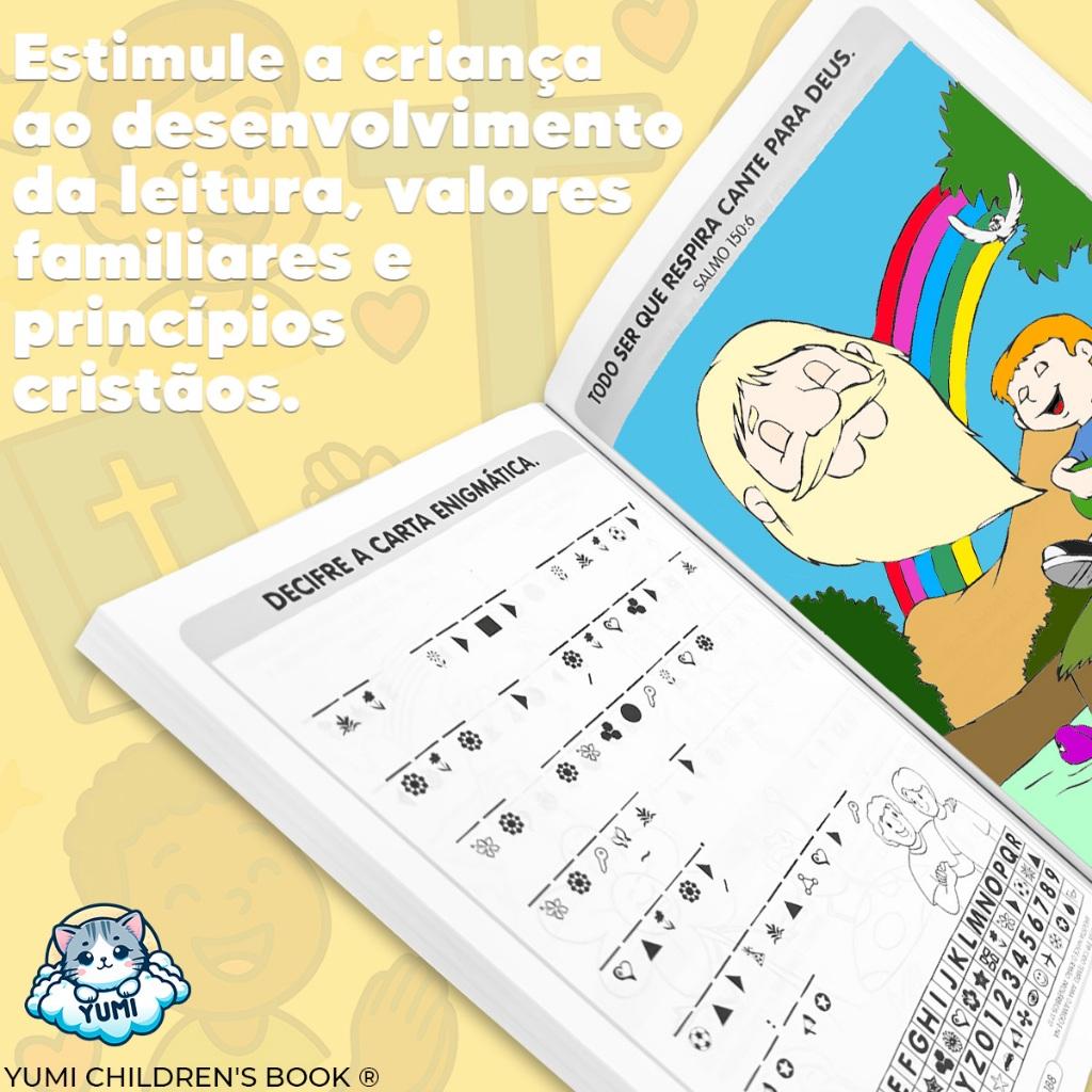 Livro 365 Atividades Bíblicas Para Crianças Livro Infantil Bíblia