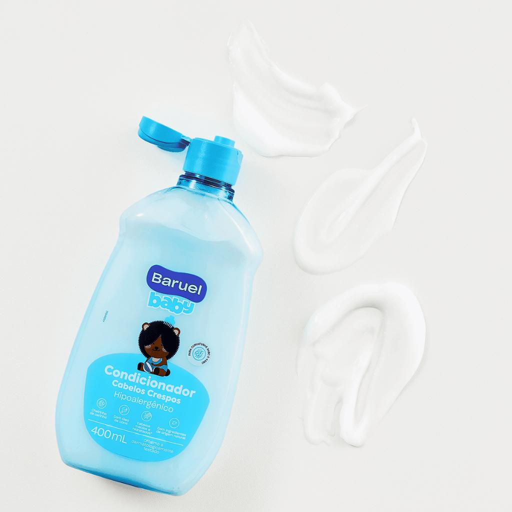 Condicionador Infantil Baruel Baby Cabelos Crespos Com 400ml
