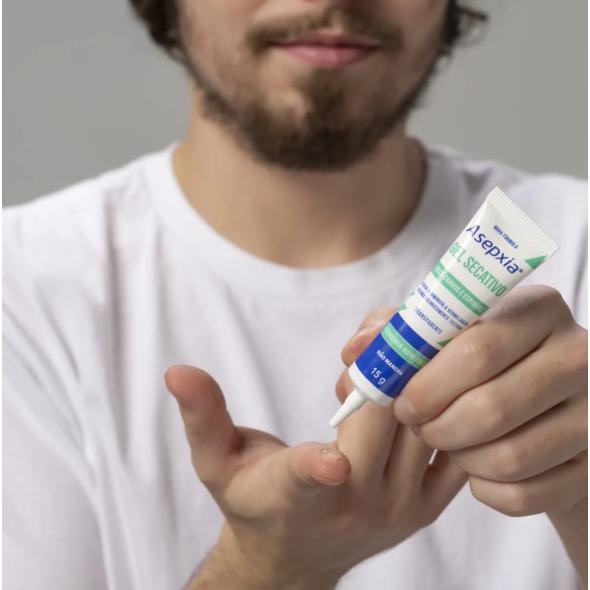 Gel Secativo Asepxia Cravos E Espinhas 15g - Ação Imediata