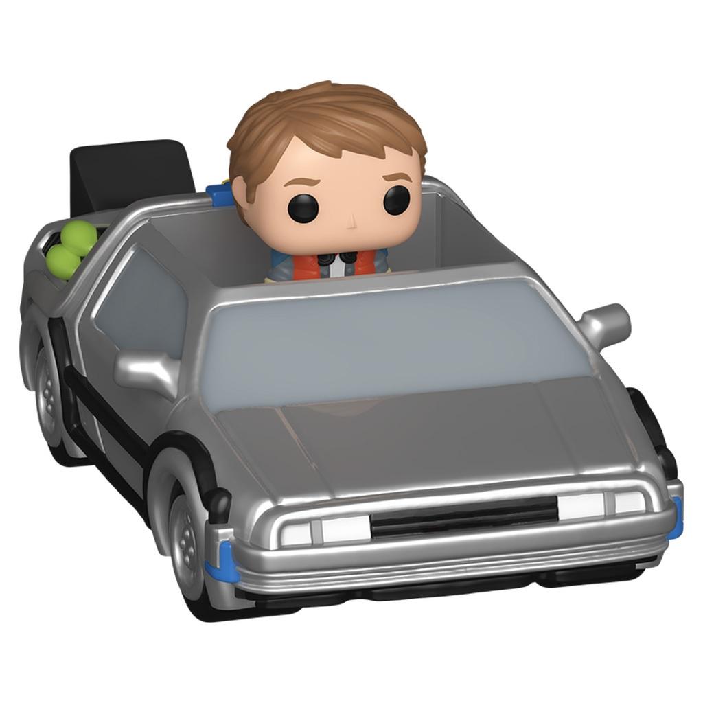 Funko Bitty Rides Back To The Future - Marty Mcfly And Time Machine
