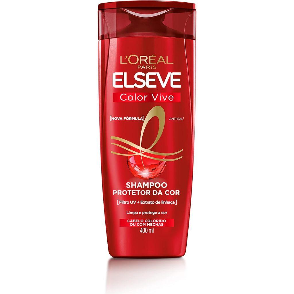 Shampoo Protetor Da Cor Elseve Color Vive 400ml
