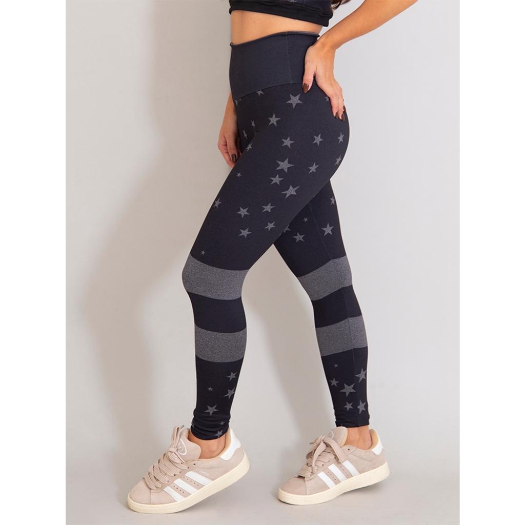 Calça Legging Fitness Zero Transparência Moda Feminina Yoga
