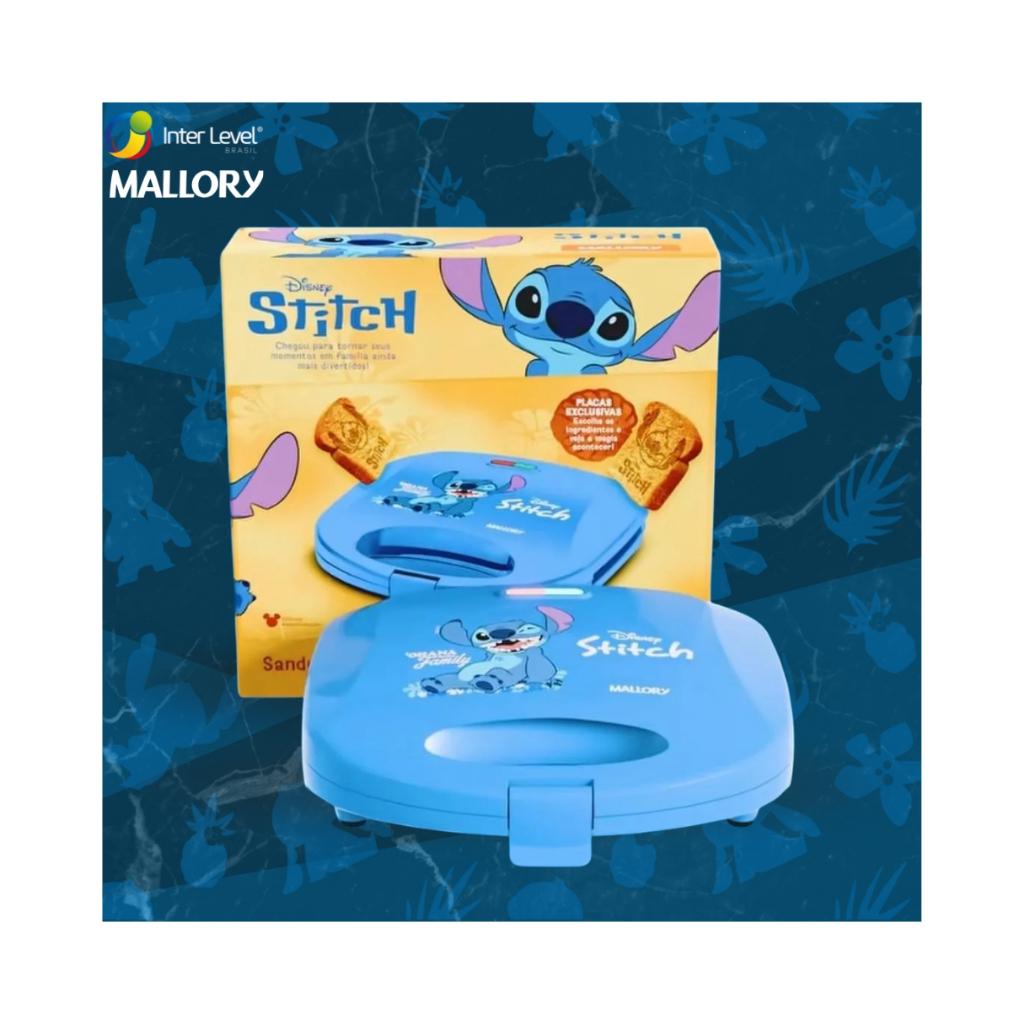 Sanduicheira Elétrica 750w Disney Stitch Mallory
